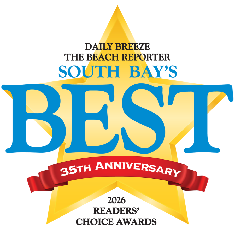 South Bay's Best 2026 star logo — Daily Breeze & The Beach Reporter, 35th Annual Readers' Choice Awards